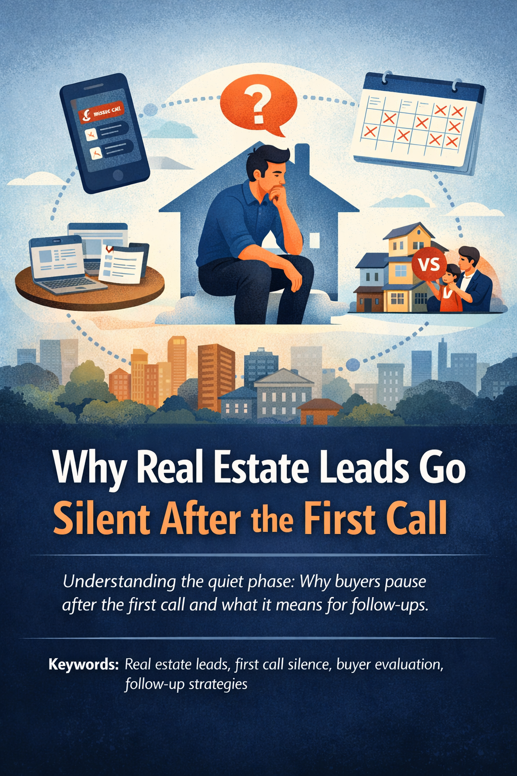 Why real estate leads go silent after the first call